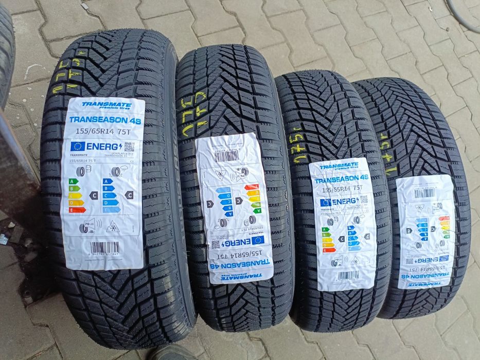 Nowe opony całoroczne wielosezonowe 155/65/14 Transmate