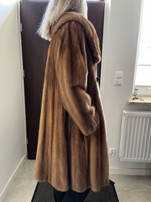 Futro z norek stan bardzo dobry