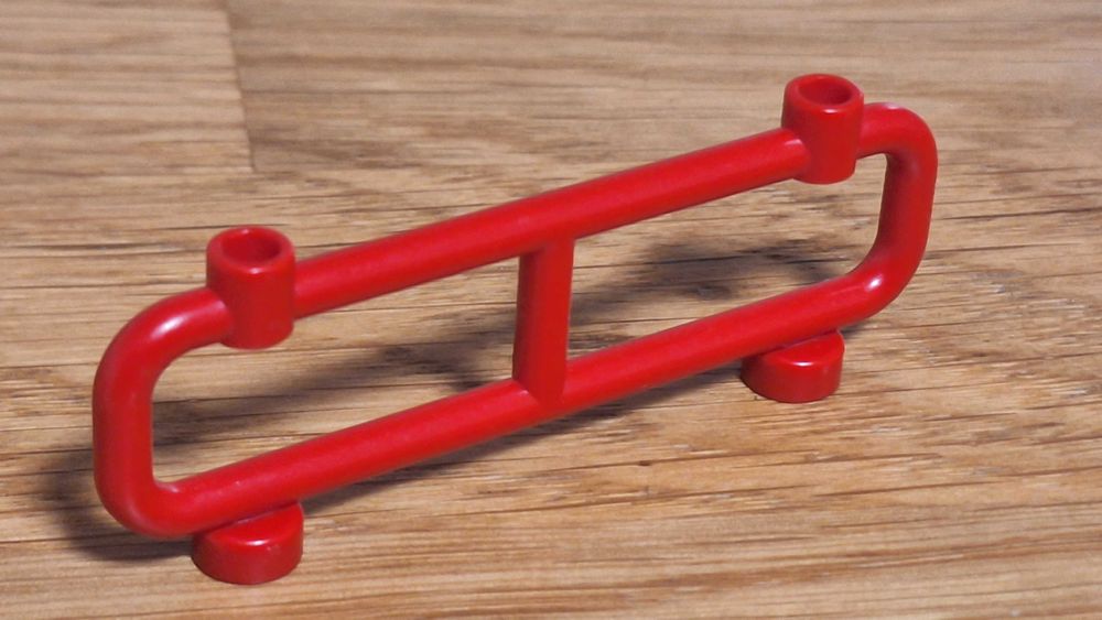 LEGO 2486  czerwony płotek 1x8x2 (F)