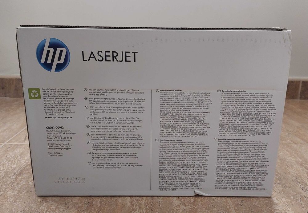 Toner hp Laserjet 61x Preto C8061X