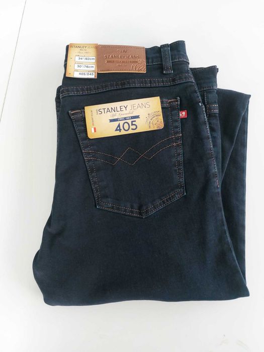Nowe - Spodnie męskie STANLEY JEANS - 405/045 - W35 L30 (92cm L30)