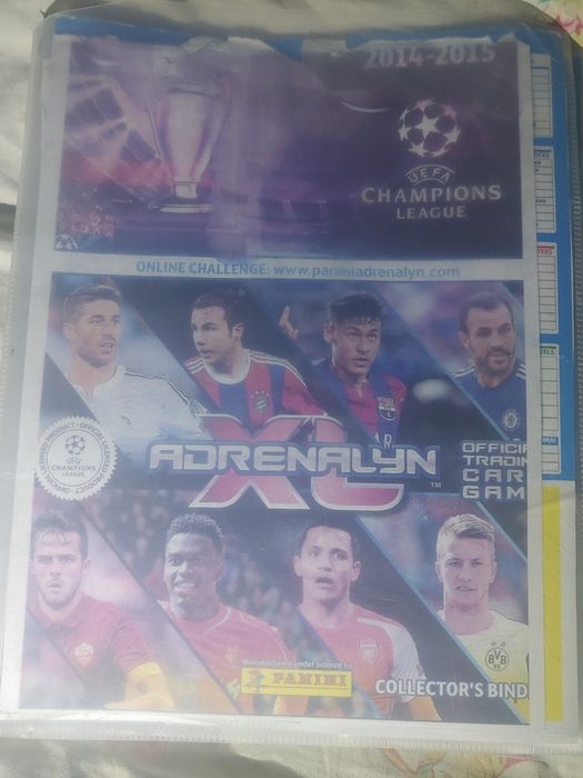 Карточки - Panini Adrenalyn XL UEFA Champions