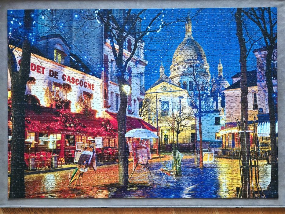 Puzzle kompletne 1500 clementoni Paryż Montmartre
