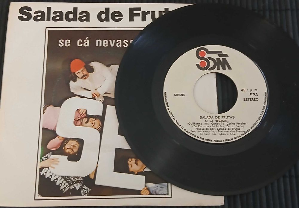 Salada De Frutas - Se Cá Nevasse... (Vinil 7")