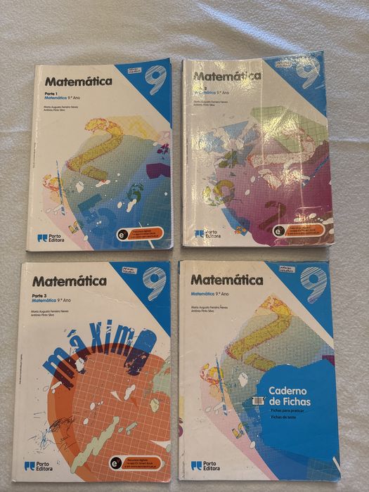 Livro escolar Matematica 9 ano em bom estado