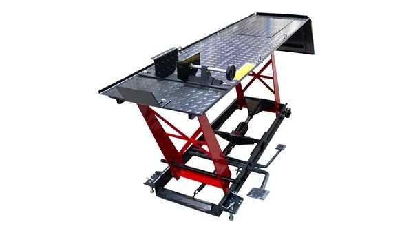 ELEVADOR DE MOTOS HIDRÁULICO 450Kg KROFTOOLS 9860 RL01