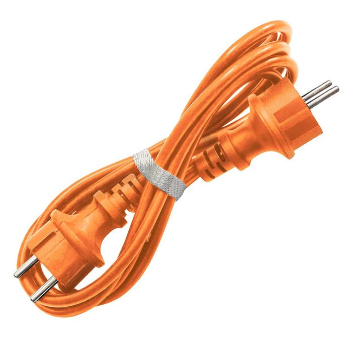 Шнур для генератора, подовжувач з двома литими вилками