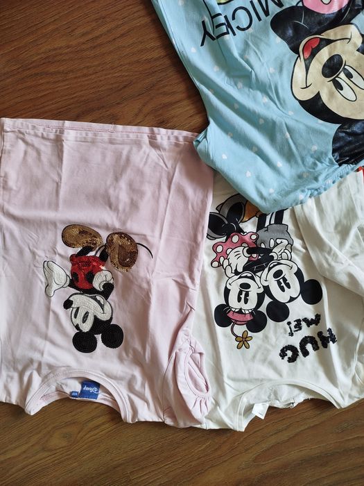 Bluzki Myszka Miki i Minnie 8-10 lat
