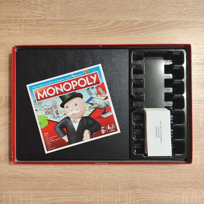 Оригінал українською мовою! Настільна гра Монополія Україна, Hasbro