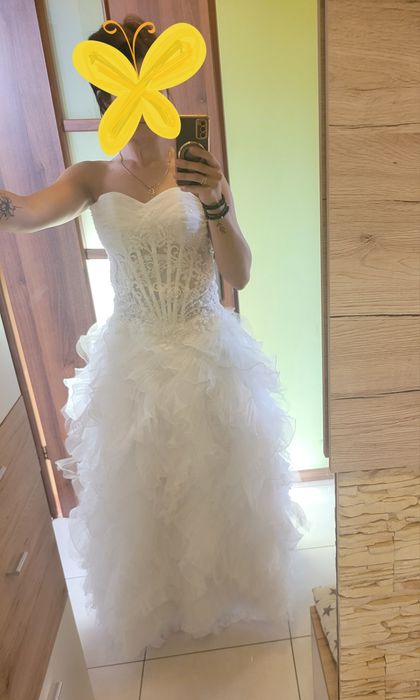 Suknia ślubna /r.36