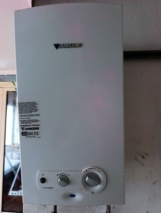 Esquentador Junkers 11 litros a pilhas