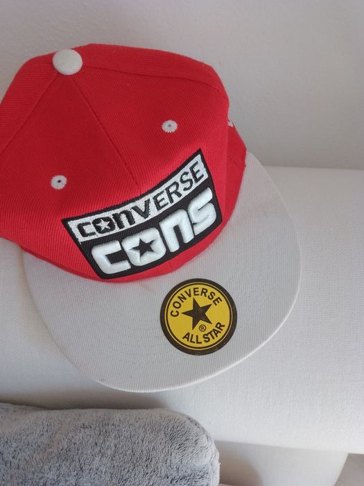 Czapka Converse czerwona