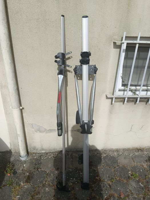Barras de bicicleta em alumínio