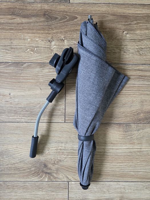 Skyline, parasolka uniwersalna do wózka z UV, szary len