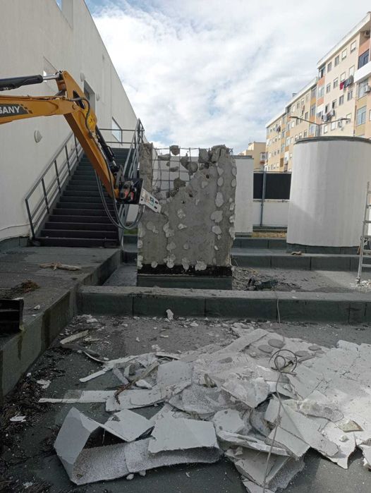 Demolições zona Oeste