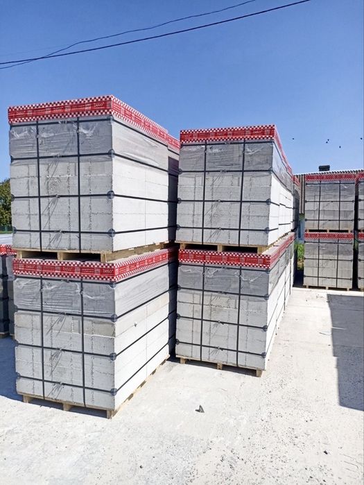 Газоблоки та піноблоки Бучач. Доставка маніпулятором