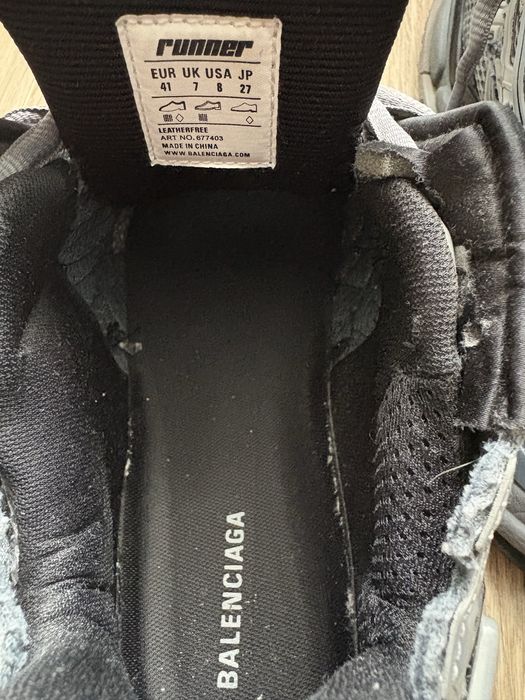 Balenciaga runner gray