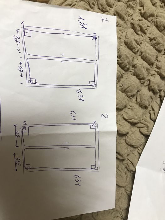 Меблевий гарнітур скляні двері