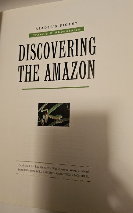 Discovering the Amazon album piękne zdjęcia Amazonia