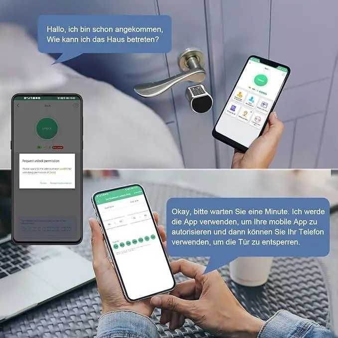 Электронный дверной замок Smart Lock YL-73
