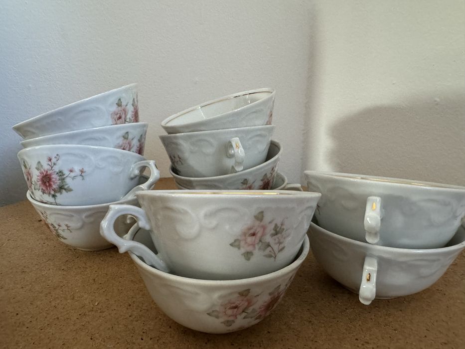 Conjunto de Chá e Café - Vista Alegre