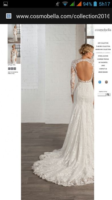 Vestido noiva cosmobella