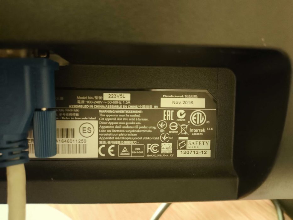 Monitor Philips 223V5L