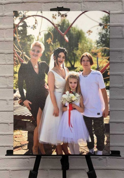 Печать на холсте портретов и картин, Фото на холсте, Холст на подарок