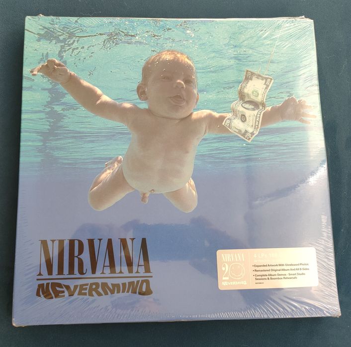 Nirvana Nevermind 20th 4 X LP