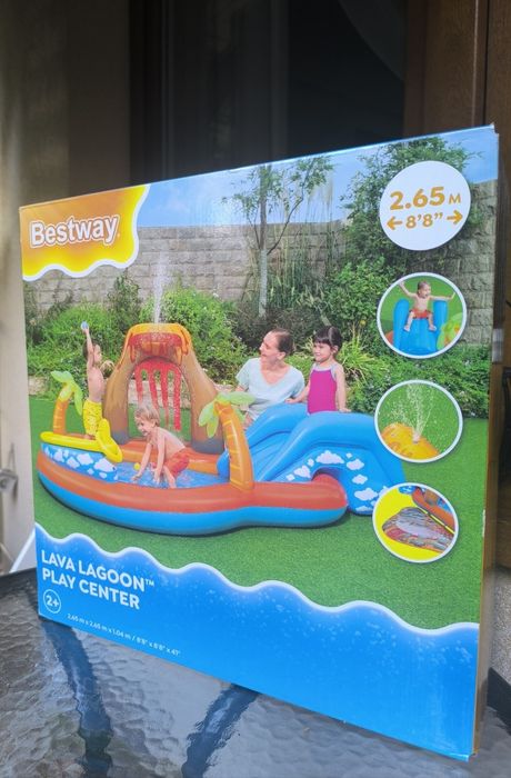 Bestway lava lagoon  wodny plac zabaw