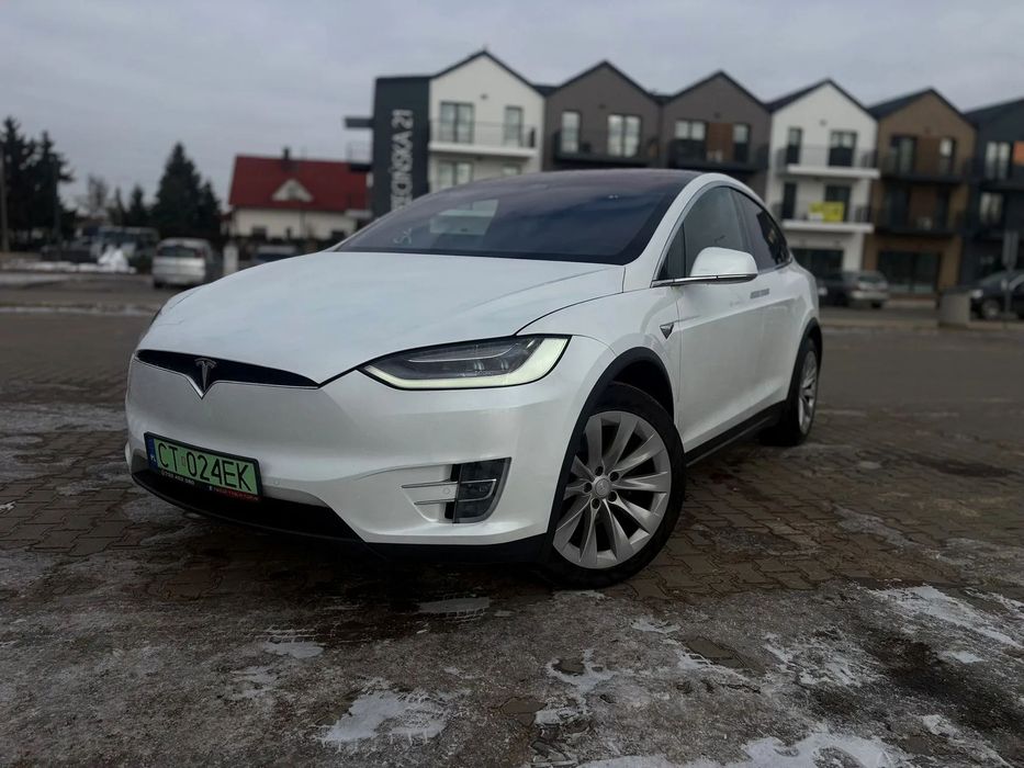 Tesla Model X Raven, 6 osobowy, FV23%, Long Range