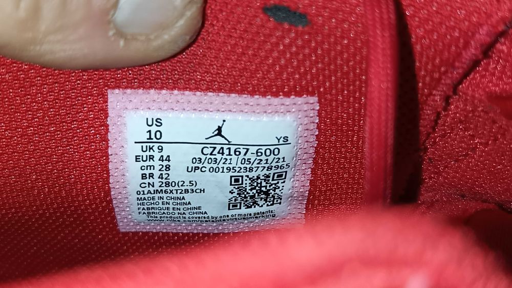 Męskie sneakersy NIKE AIR JORDAN MAX AURA 3 r.44 skóra stan idealny