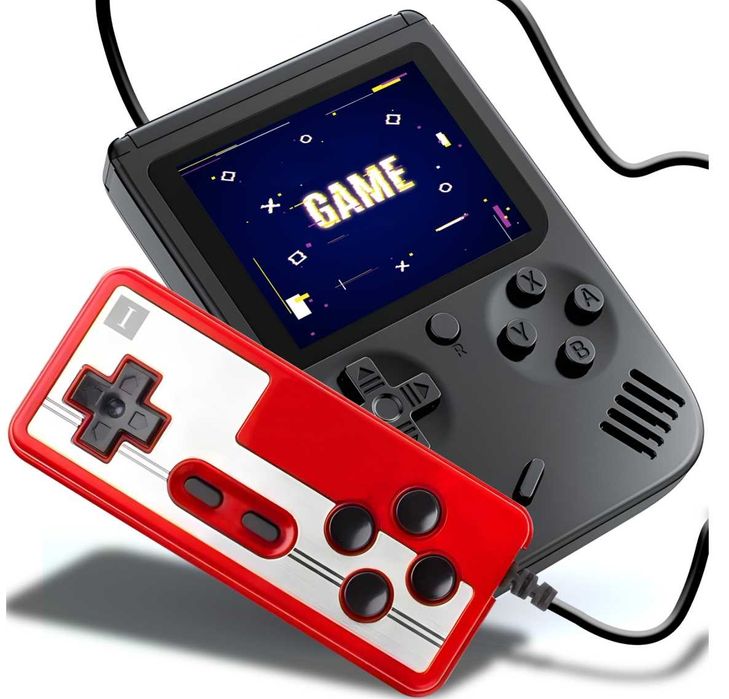 KONSOLA PRZENOŚNA gra telewizyjna konsolka 400 gier dla dwóch graczy