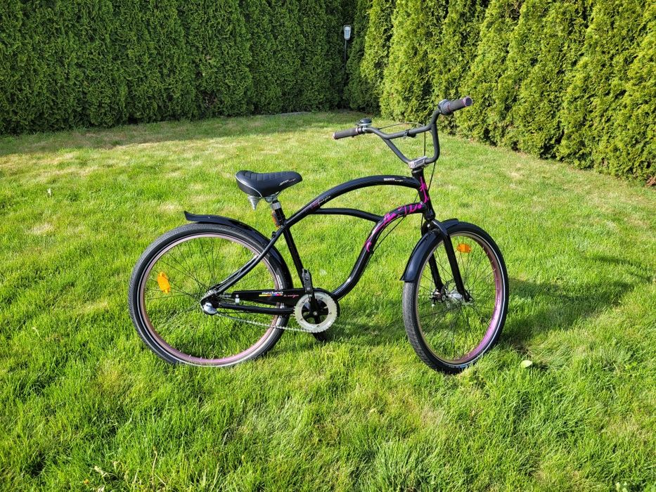 Rower miejski Medano Artist Purple