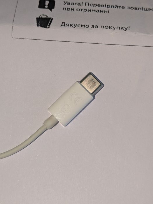 навушники Apple earpods type оригінал c з чеком