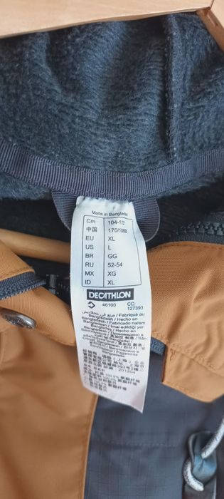 Casaco impermeável de inverno Decathlon como novo-XL