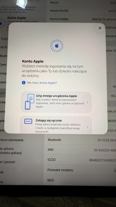Apple ipad Air 5gen 64gb