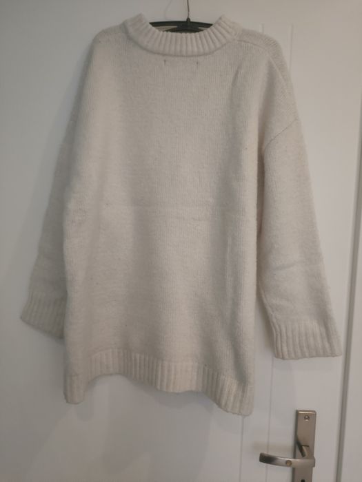 Sweter damski kremowy Fishbone S