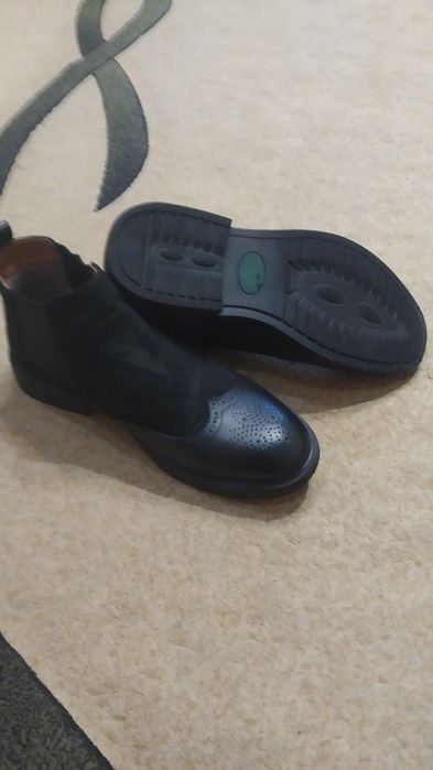 Ботинки Зимние Замш Утеплення Фліс.