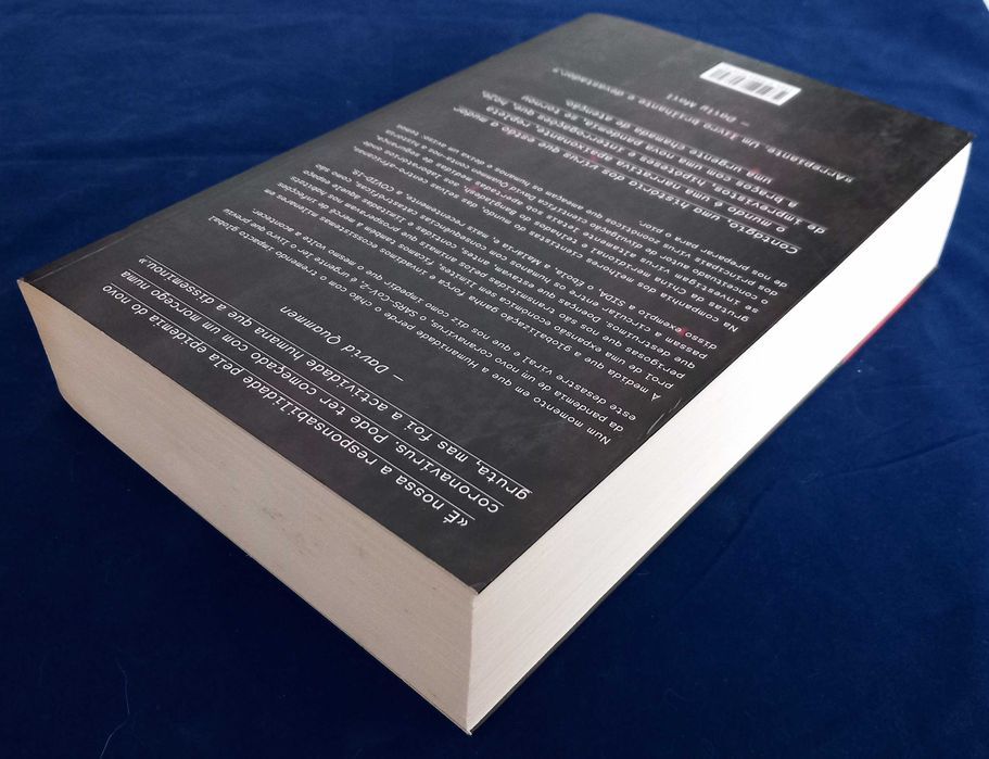 Livro Contágio Uma História dos Vírus de David Quammen [Portes Grátis]