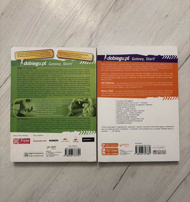 Książki Bieganie metodą Gallowaya i optymalna dieta dla biegaczy