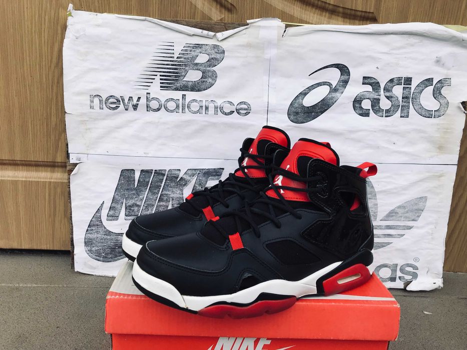 Кроссовки Nike Air Jordan Flight Club 91 баскетбольные кожаные