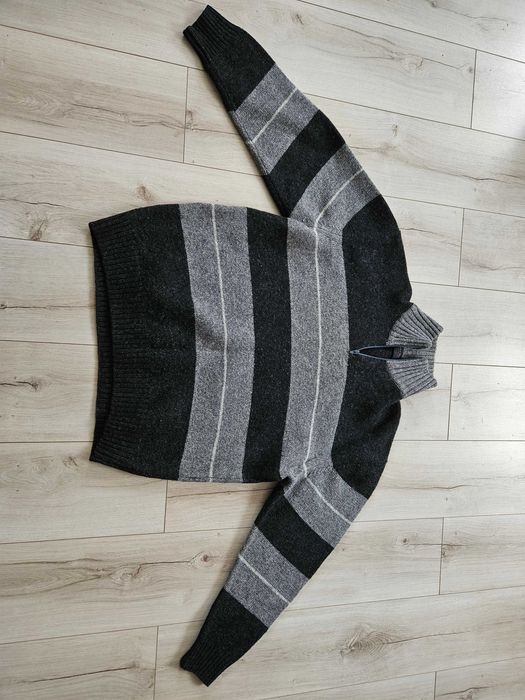 sweter męski wełniany włoski