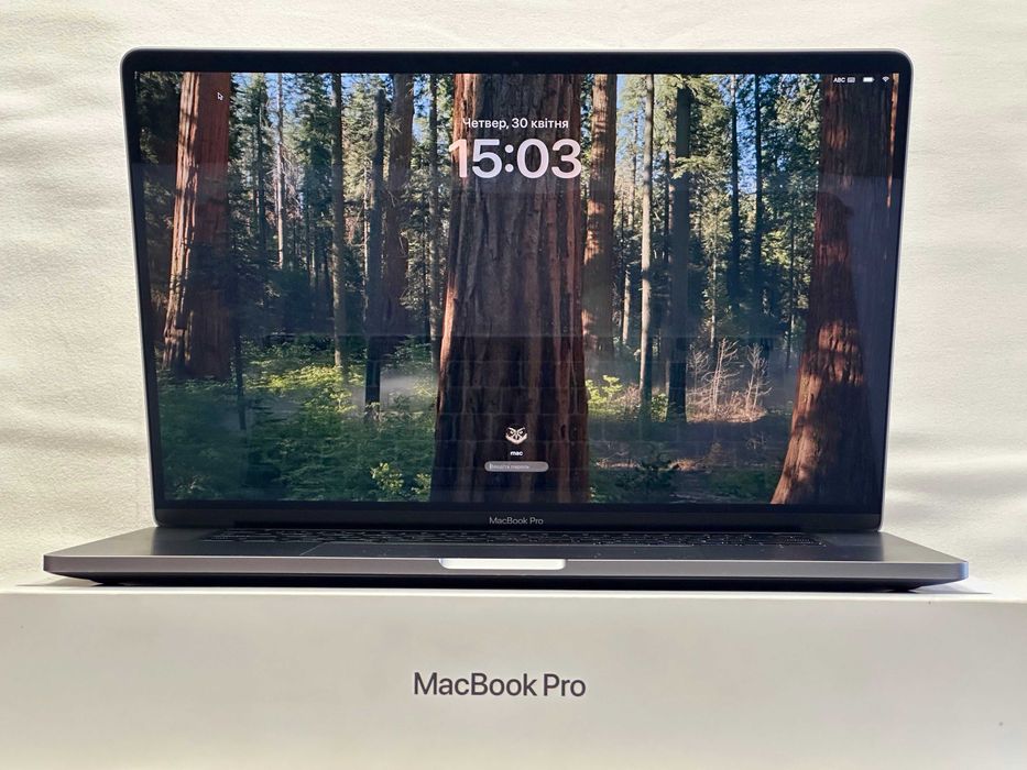 MacBook Pro 16” 2019 i9- cpu, 32RAM/1000 SSD, графіка - 8gb