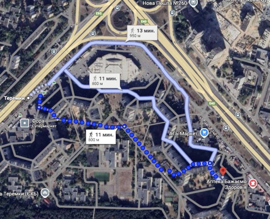 2-кімнатна квартира за адресою (площа 60 м²) - Atlanta.ua - фото 4