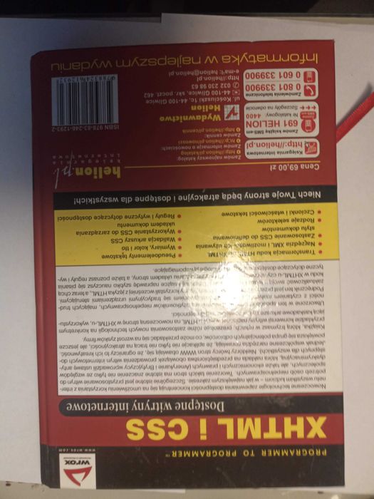 XHTML i CSS. Dostępne witryny internetowe Jon Duckett strony www
