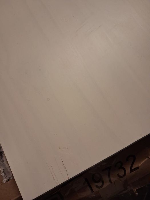 Inter Link Simon półka Komoda na Kółkach, Drewno, Biały