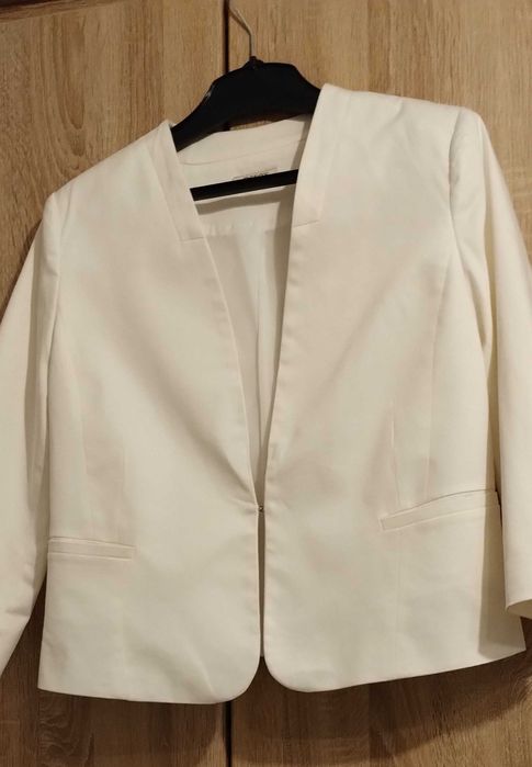 kremowa marynarka damska Orsay [42]