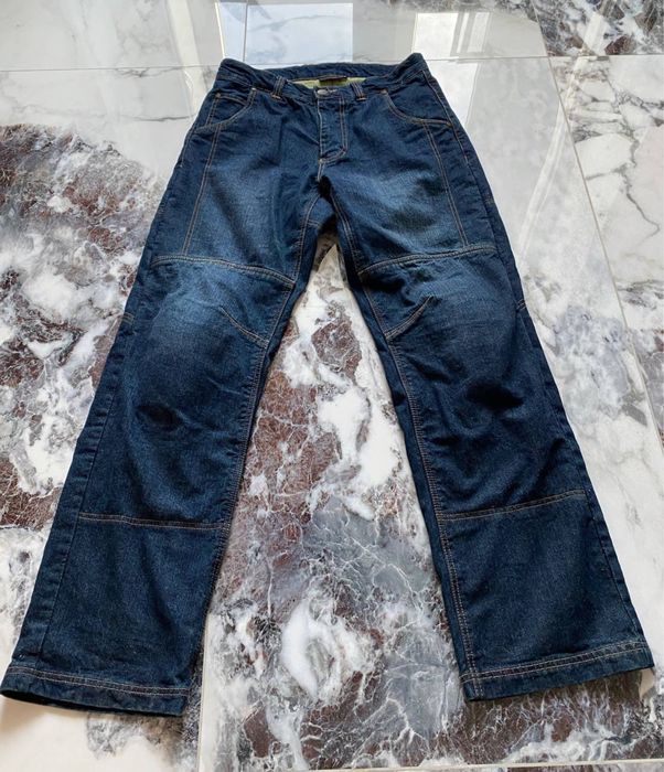 Мото штани-джинси