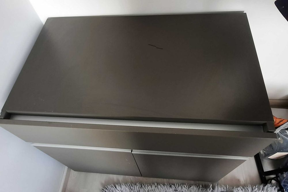 szafka biurowa komoda  mixt balma kolor grafit